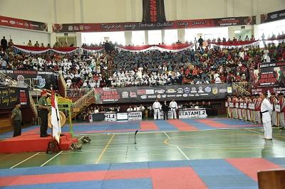 Panglima TNI : Percaya Pada Kekuatan Sendiri Kunci Raih Prestasi Karate